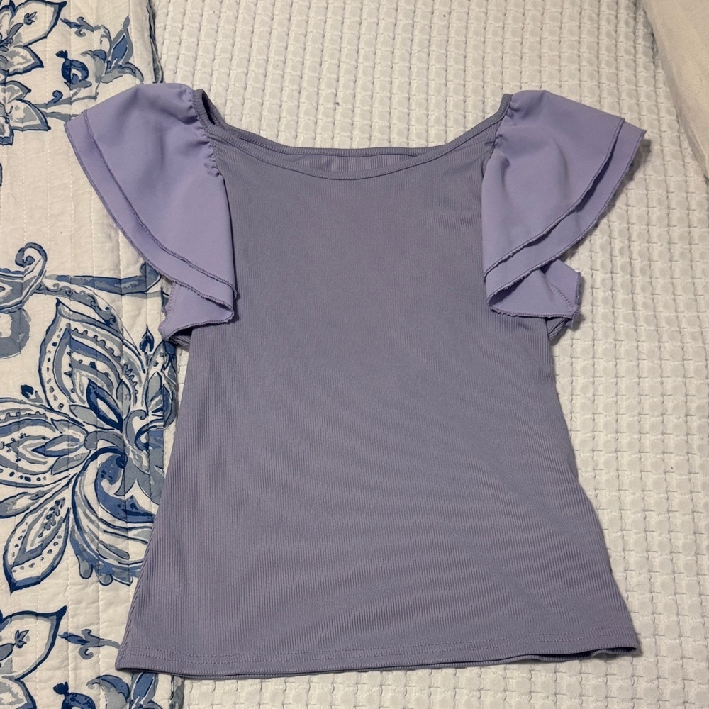 Purple shirt